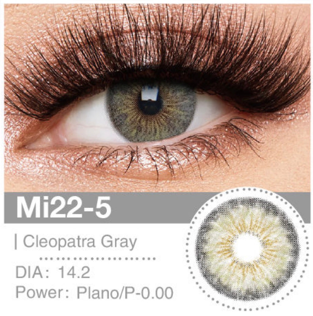 Lente de Contato Colorida - Mi22-5 Cleoprata Gray