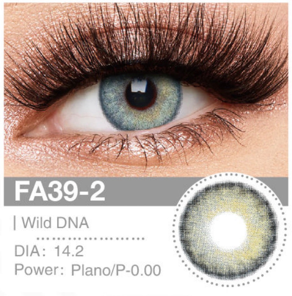 Lente de Contato Colorida - FA39-2 Wild DNA