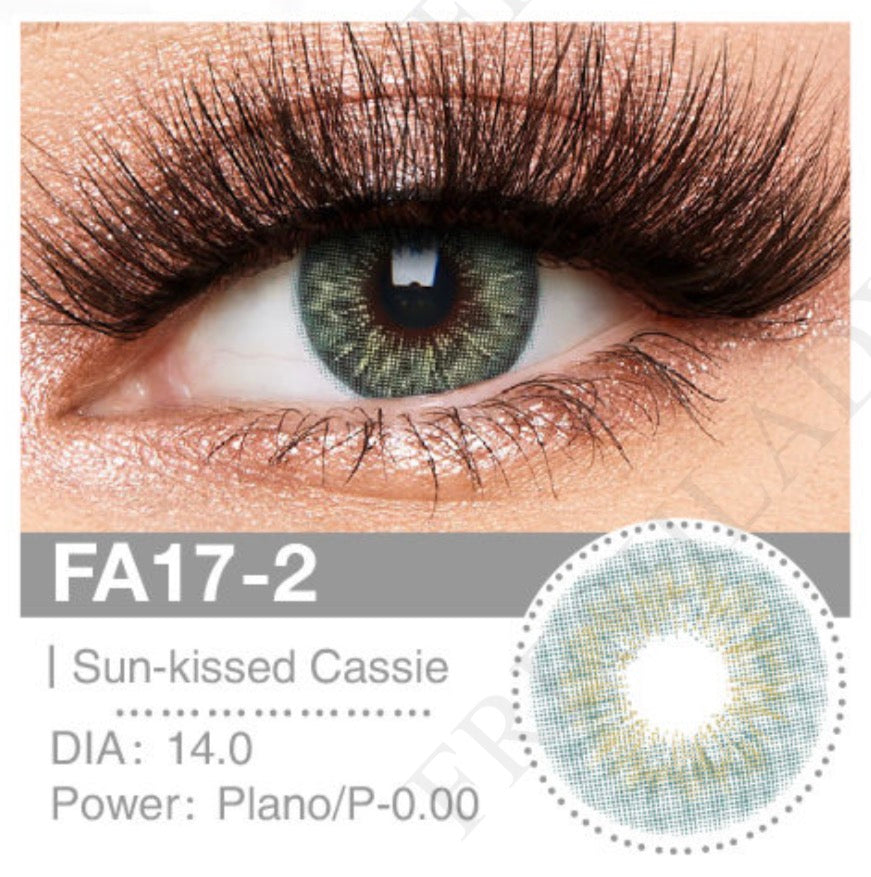 Lente de Contato Colorida - FA17-2 Sun-Kissed Cassie