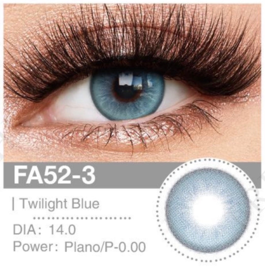 Lente de Contato Colorida - FA52-3 Twilight Blue