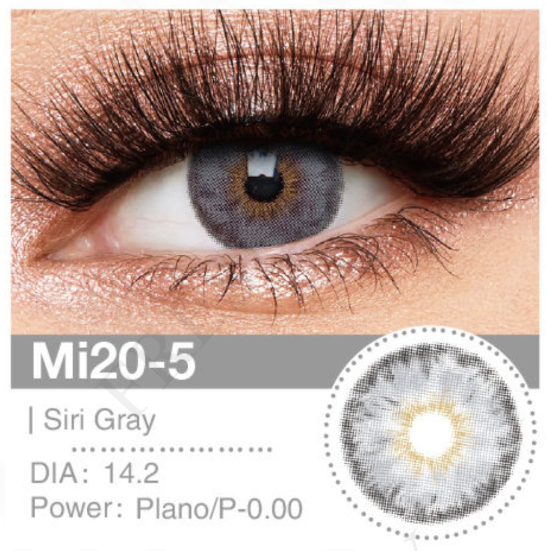 Lente de Contato Colorida - Mi20-5 siri gray