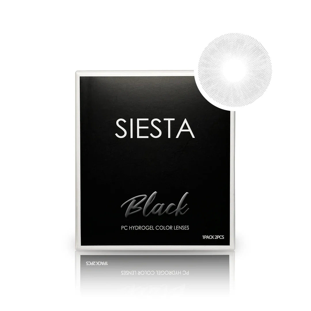 Lente de contacto colorida Cream da V. Color Lenses — Um bege luminoso e leitoso que clareia o olhar de forma discreta. (vista adicional 5)