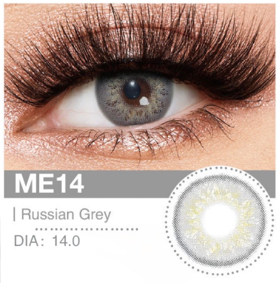 Lente de Contato Colorida - ME14 Russian Gray