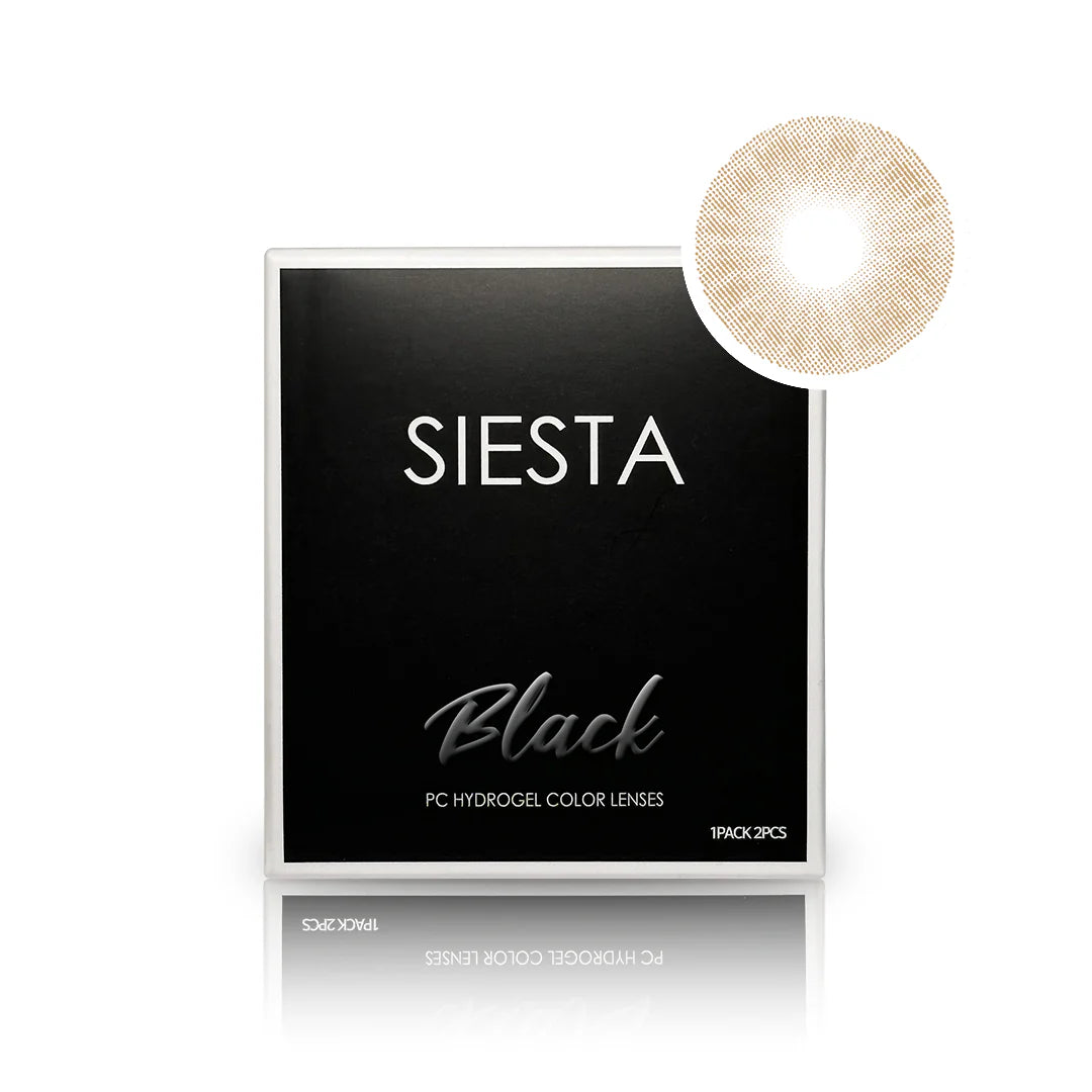 Lente de contacto colorida Sugar Brown da V. Color Lenses — Castanho claro adocicado, com luminosidade de caramelo. (vista adicional 4)