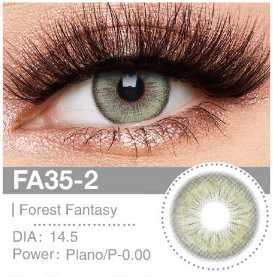 Lente de Contato Colorida - FA35-2 Forest Fantasy