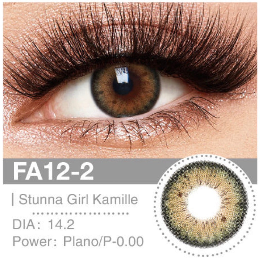 Lente de Contato Colorida - FA12-2 Kamille