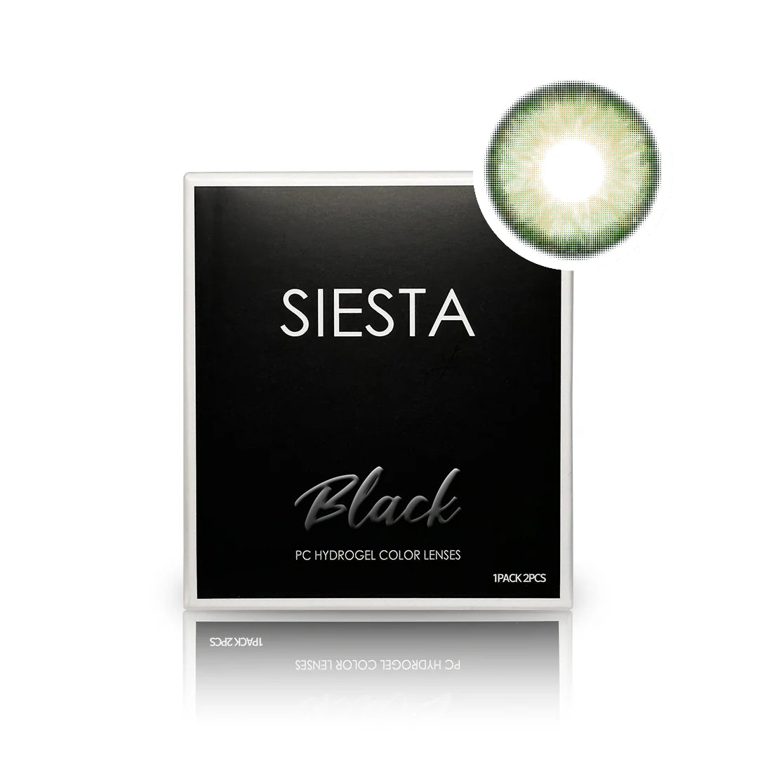 Lente de contacto colorida Bliss Patina da V. Color Lenses — Verde-acinzentado oxidado, como cobre envelhecido. (vista adicional 3)